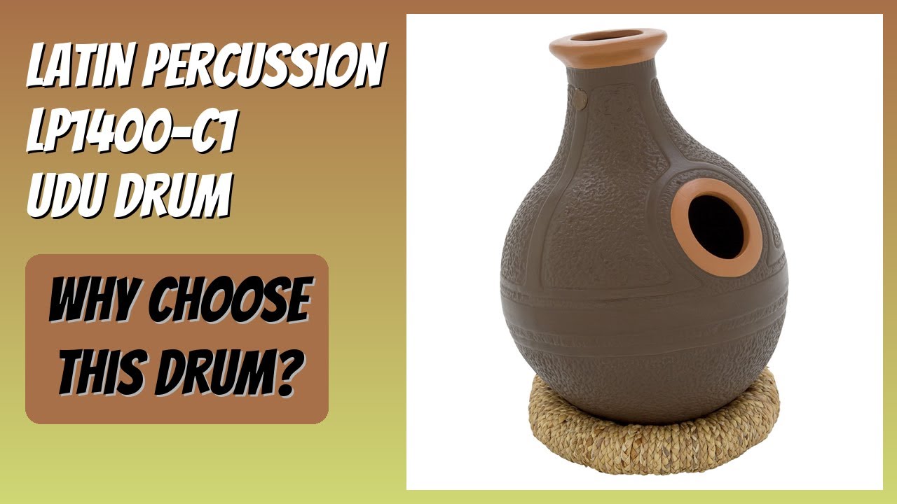 REVIEW (2026): Latin Percussion LP1400-C1 Udu Drum. Features