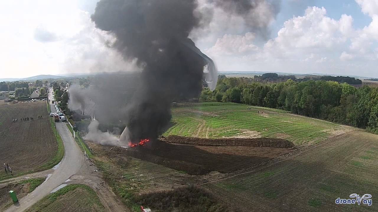 Démolition d'un chateau d'eau (Oise)