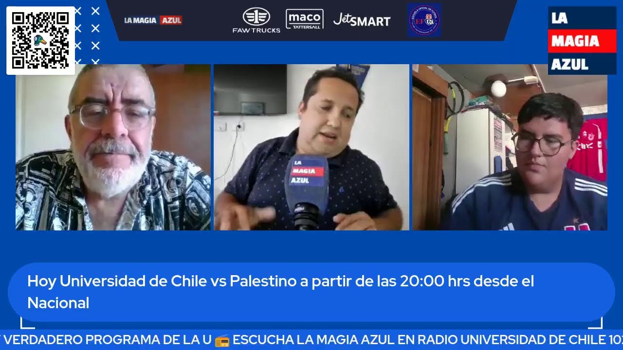 La Magia Azul - La previa de Universidad de Chile vs Palestino por la Copa Sudamericana