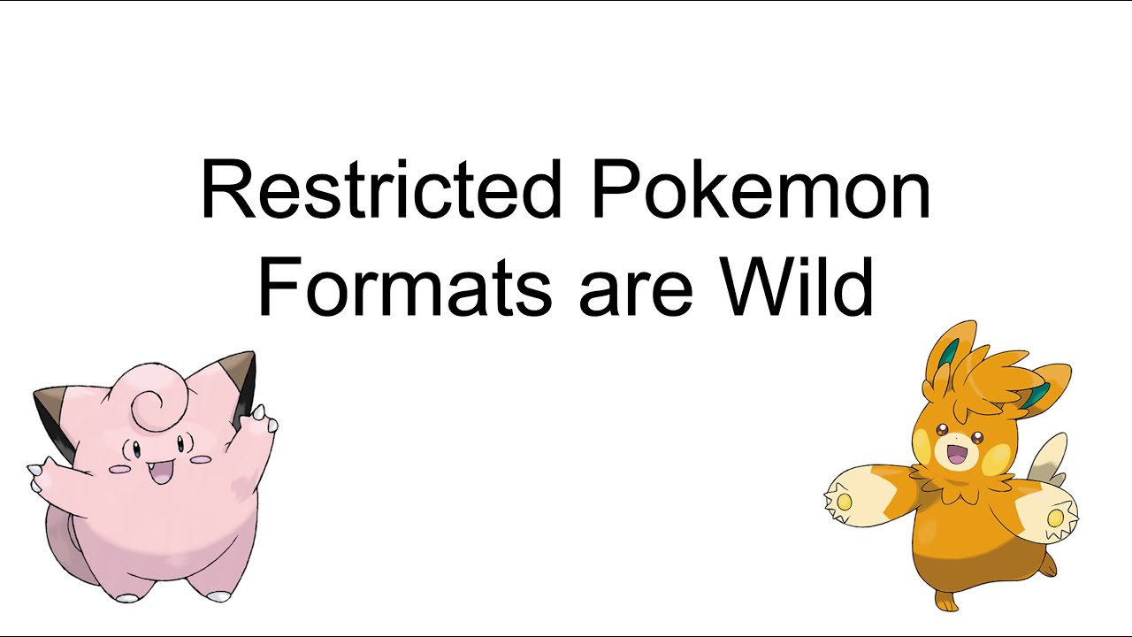 A PowerPoint about Restricted Formats