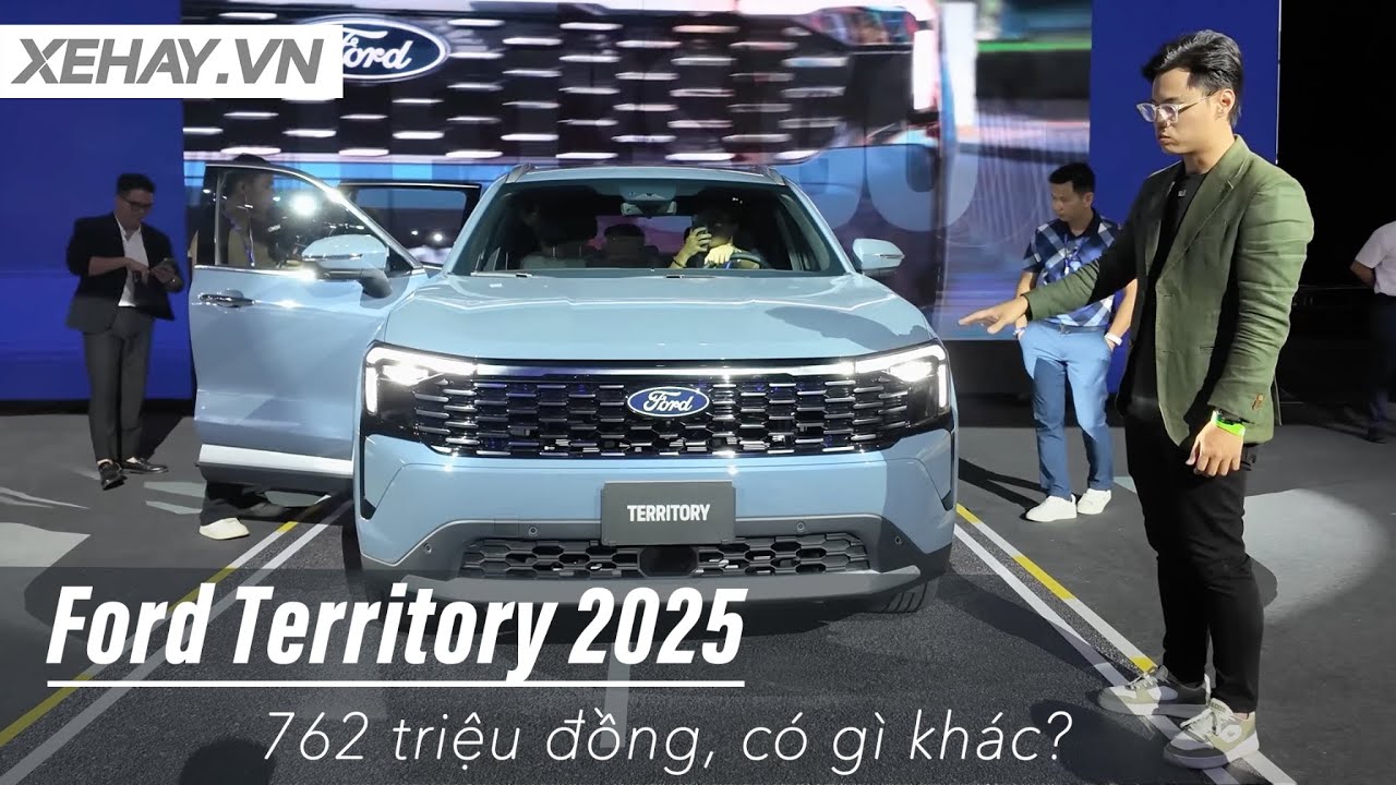 Đ&aacute;nh gi&aacute; Ford Territory 2025: Gi&aacute; từ 762 triệu đồng, c&oacute; g&igrave; kh&aacute;c? |XEHAY.VN|