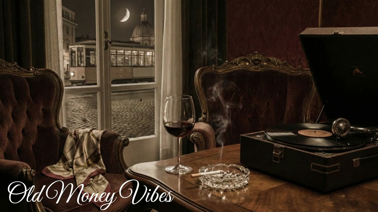 Gocce di Nostalgia - Mezzanotte a Roma (Old Money Vibes | Romantic Italian Noir Jazz)