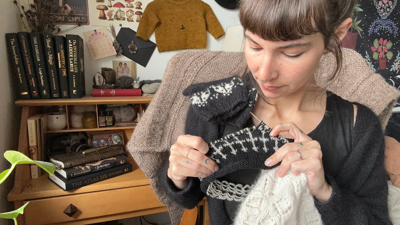 Подкаст Stitch Cræft | Вязание чёрно-белого цвета | Носки для лета | Кардиган Milly | Obsidian