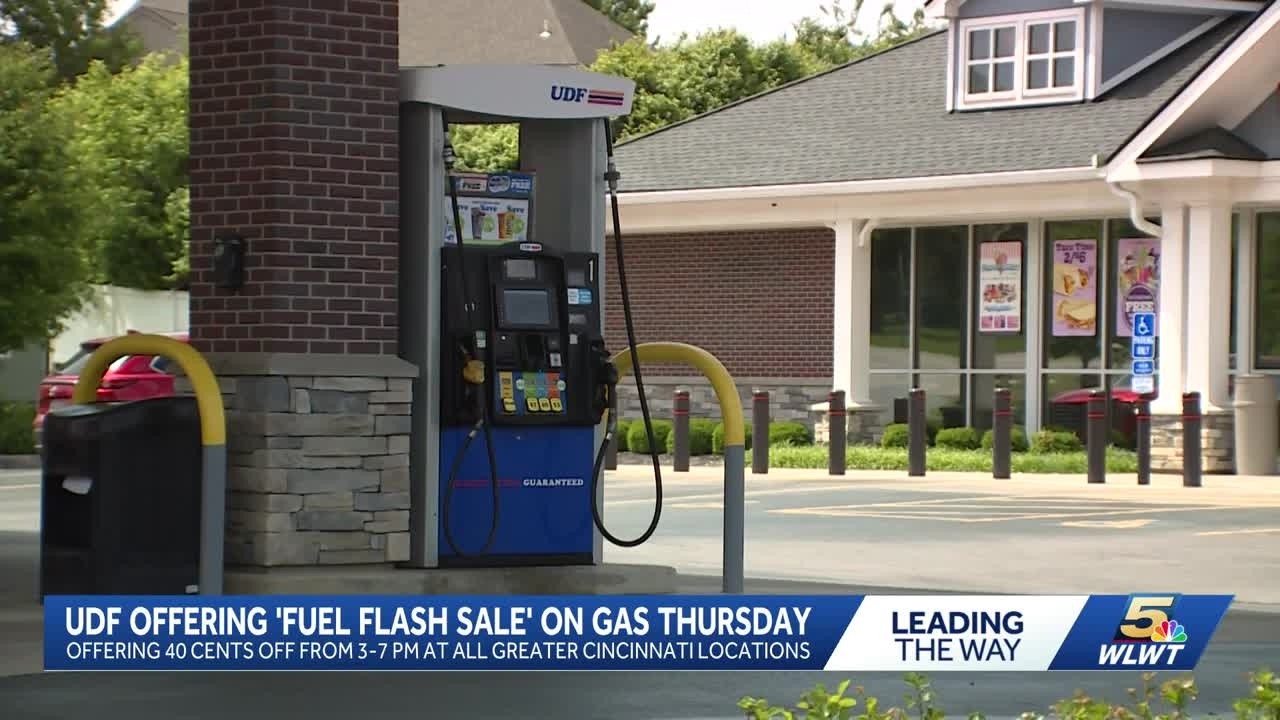 United Dairy Farmers offering 'fuel flash sale' on gas this week