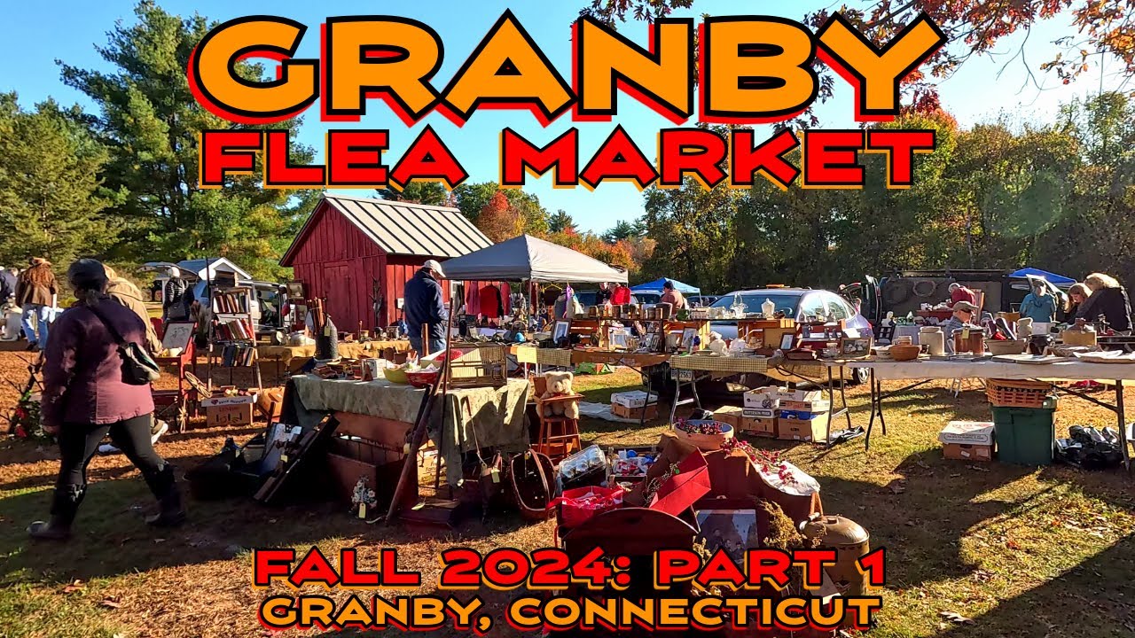 The Granby Flea Market Never Disappoints! Awesome Finds, As Always! Fall 2024, Part One!