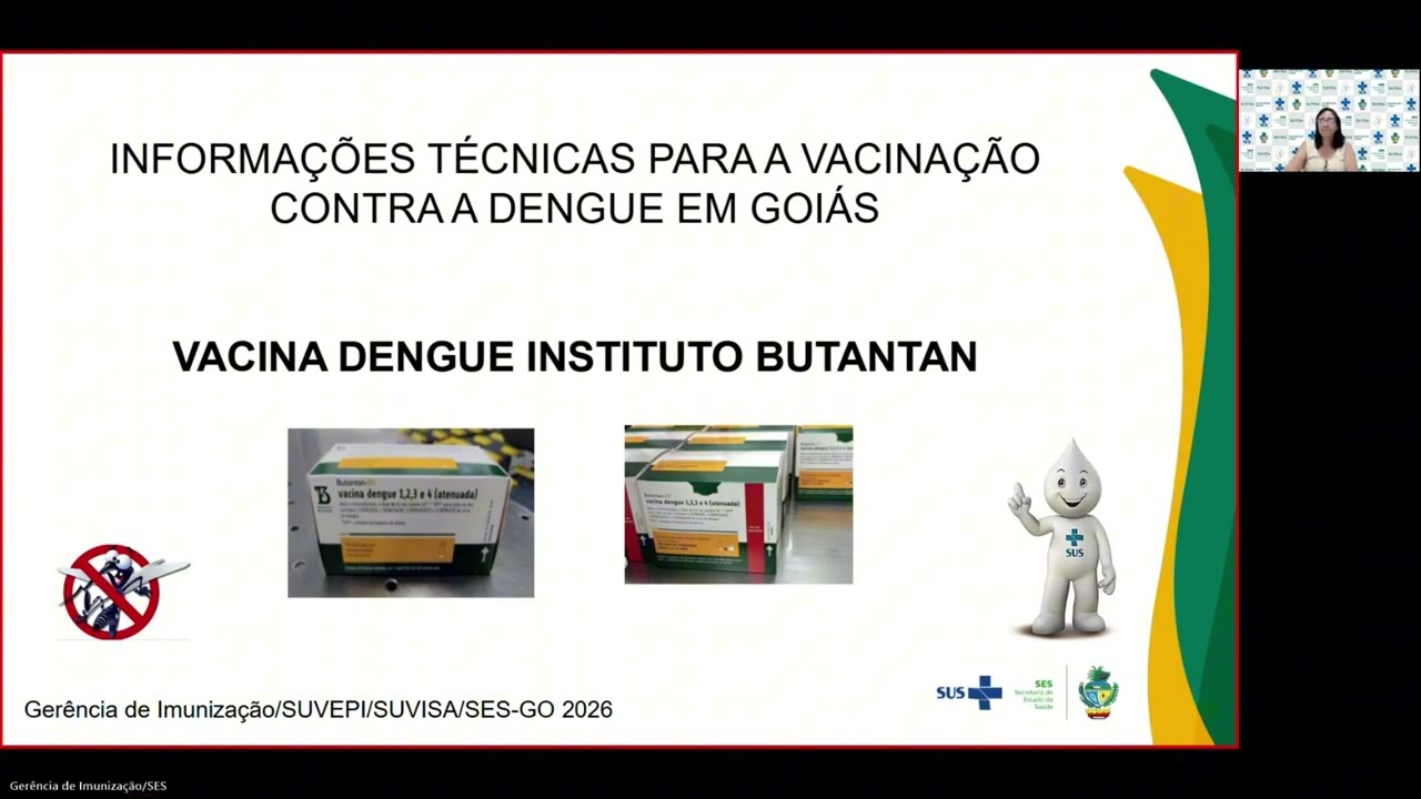 Operacionalidade Vacina Dengue Instituto Butantan