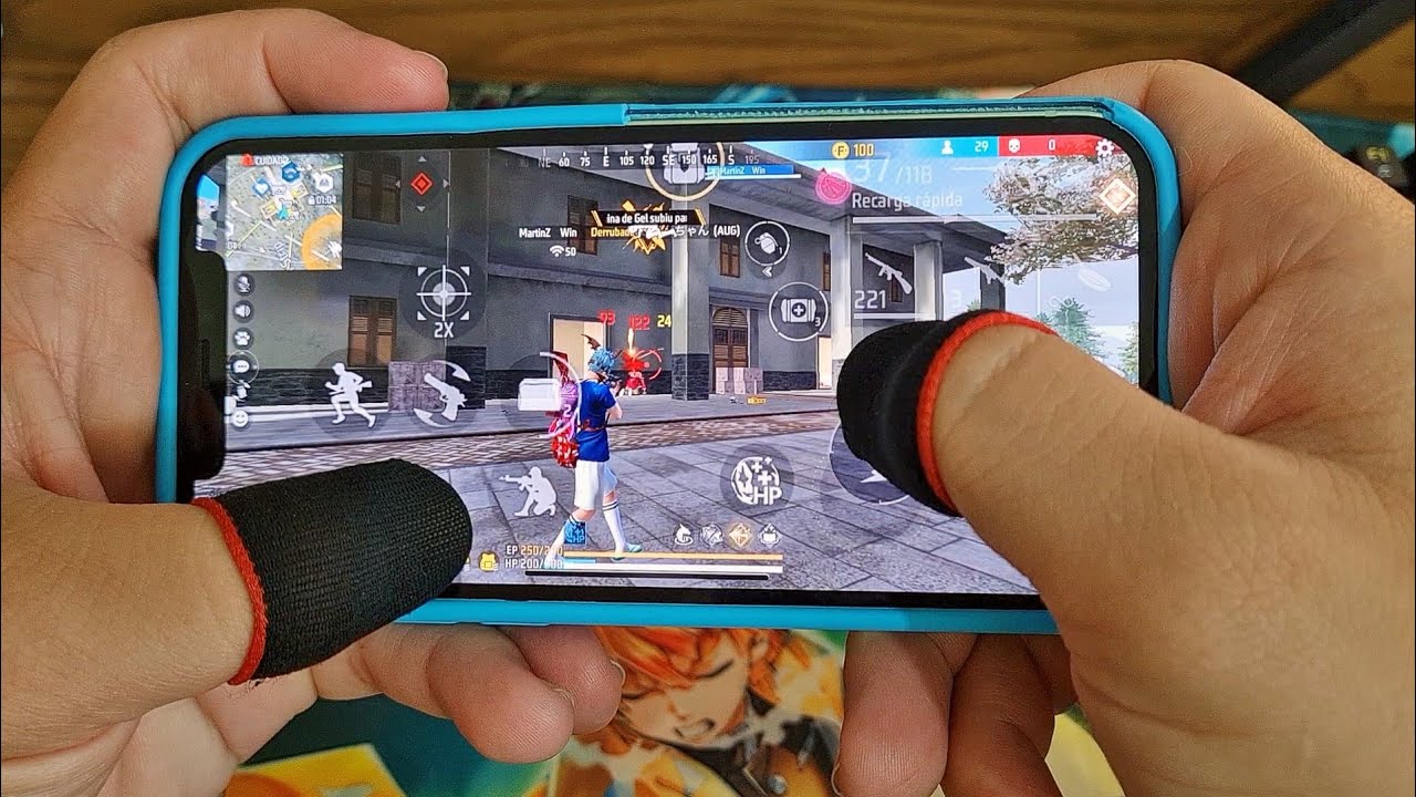DEPOIS DE 7 DIAS CRIEI O MELHOR HUD 2 DEDOS DO FREE FIRE!!