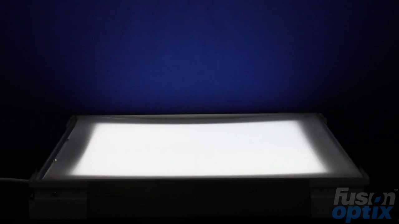 Fusion Optix PC8080 Polycarbonate Diffuser Sheet Demo