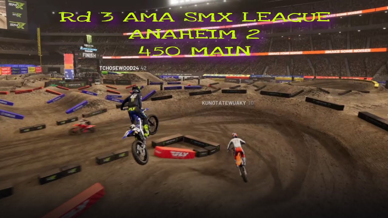 RD 3 Ama smx league A2 450 main ​⁠