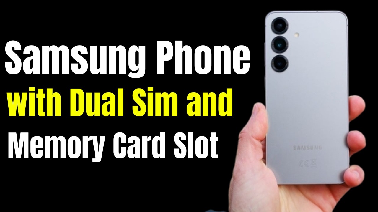 Телефоны Samsung с поддержкой двух SIM-карт и слотом для карты памяти в 2026 году (Обязательно по...