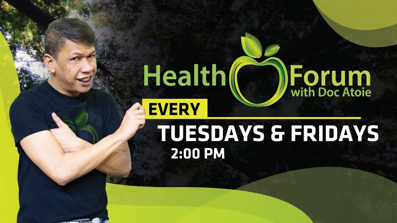 🍏 [LIVE] 20 July 2021 | Health Forum with Doc.Atoie.