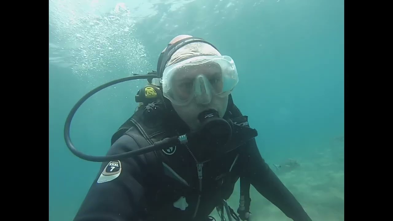 Discover scuba with my son Lewis in Gran Canaria 2018