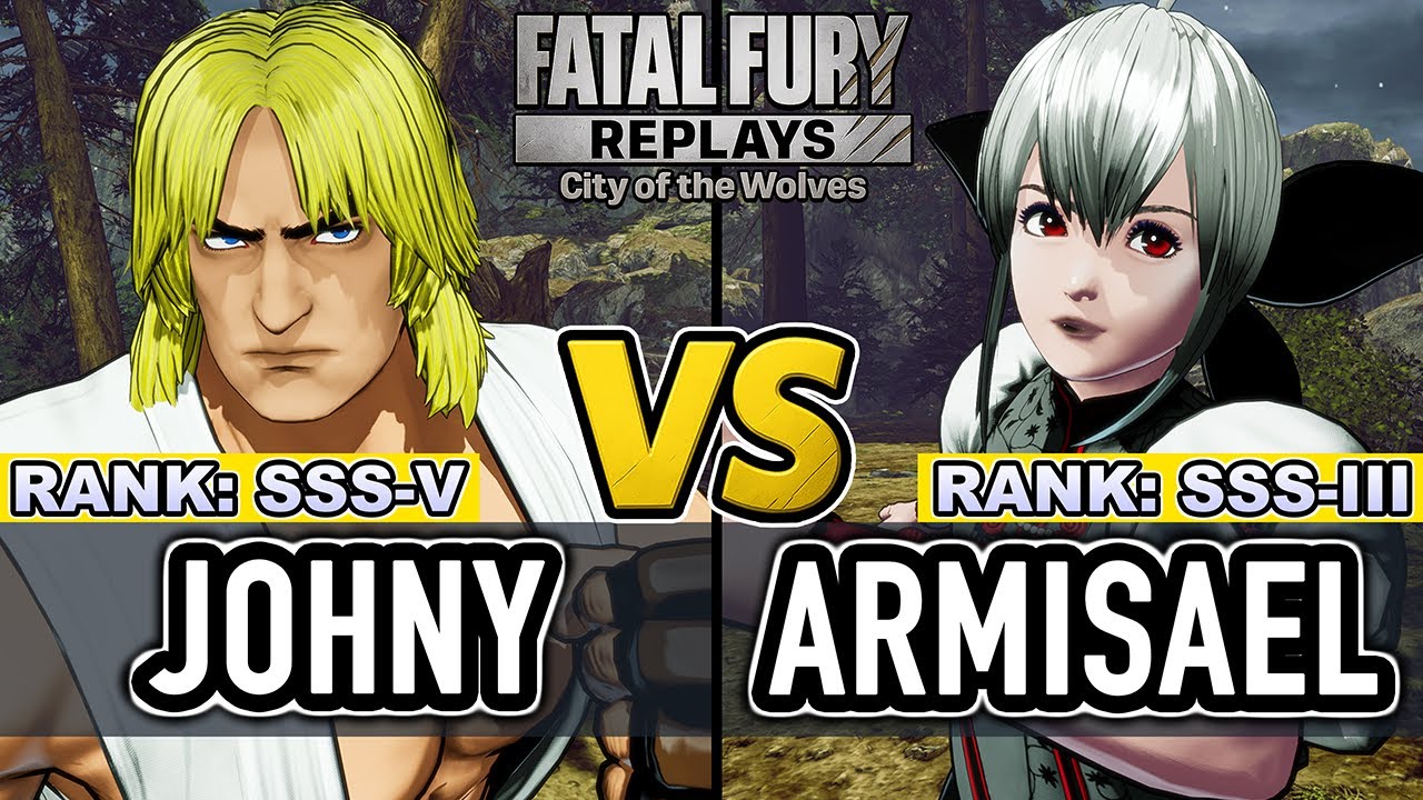 FF COTW ▰ JOHNY (Ken) vs ARMISAEL (Hotaru) ▰ Fatal Fury CotW High Level Gameplay