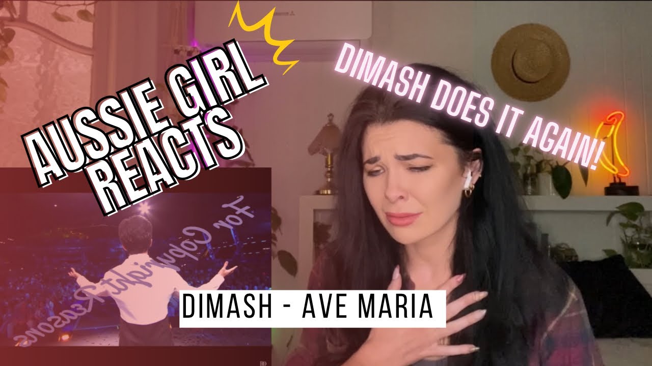 Dimash - “AVE MARIA” - Reaction! — His voice transcends all language!