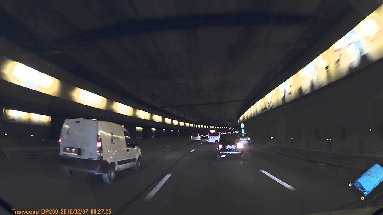 Driving In France - N118 - Boulogne - Paris - Neuilly Sur Seine