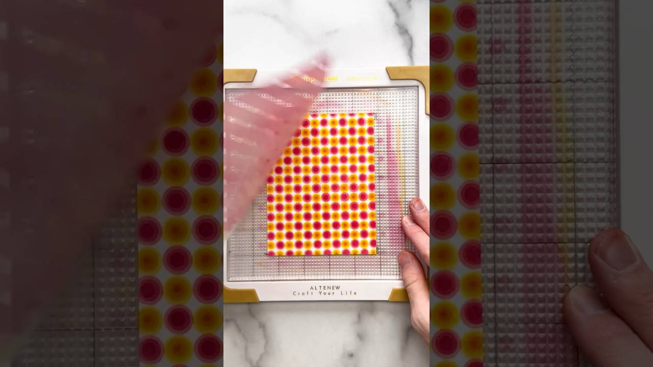 1 Stencil = ENDLESS POSSIBILITIES For Cardmaking!🤯 ASMR Crafting #asmr #asmrsounds #craft #stencil