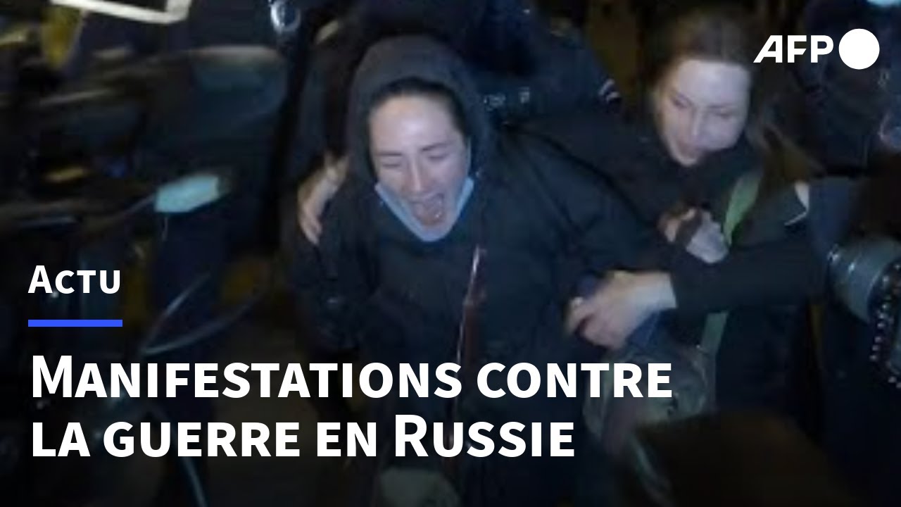 Russie: des milliers de personnes manifestent contre la guerre | AFP