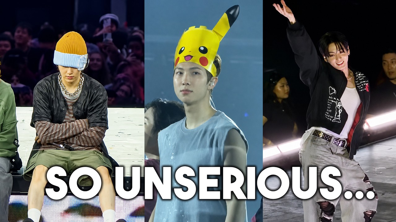 BTS's funniest moments at the ARIRANG concerts! (CHAOTIC)