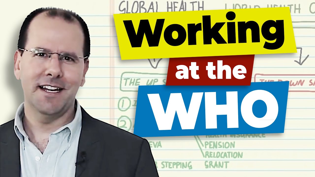 Getting a job at the World Health Organization