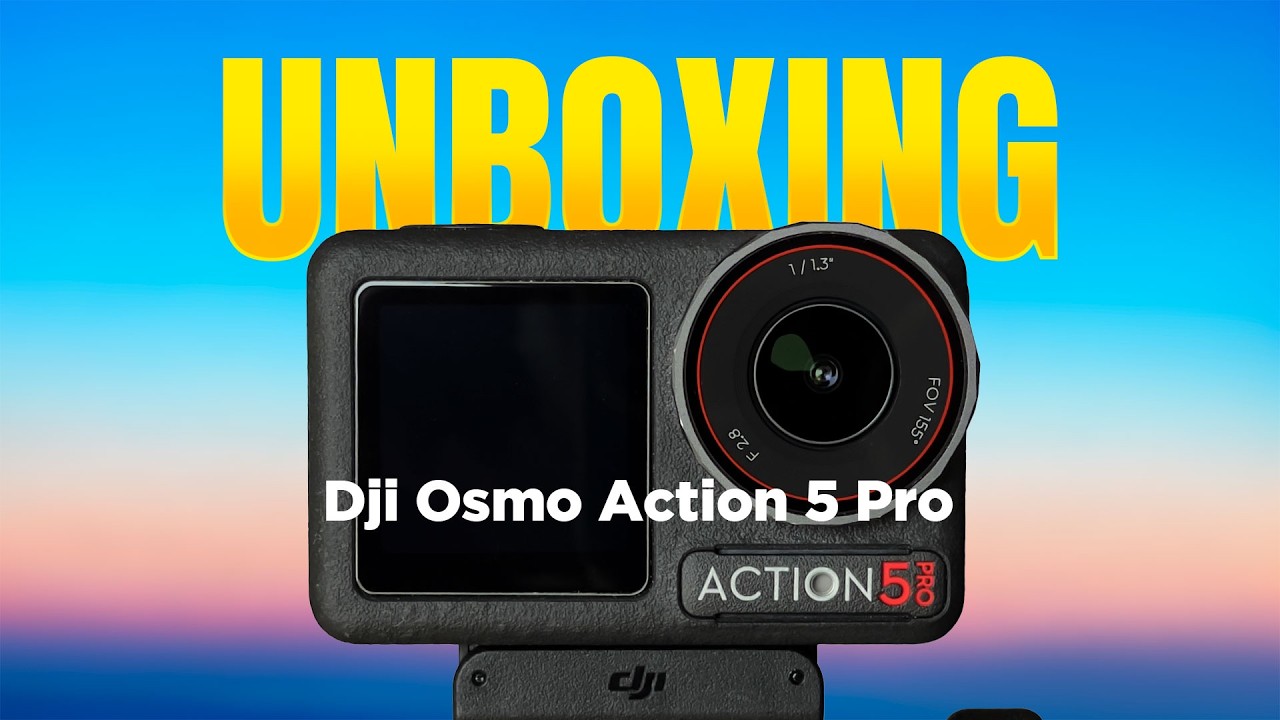 DJI Osmo Action 5 Pro – Unboxing & 1st Impressions! 