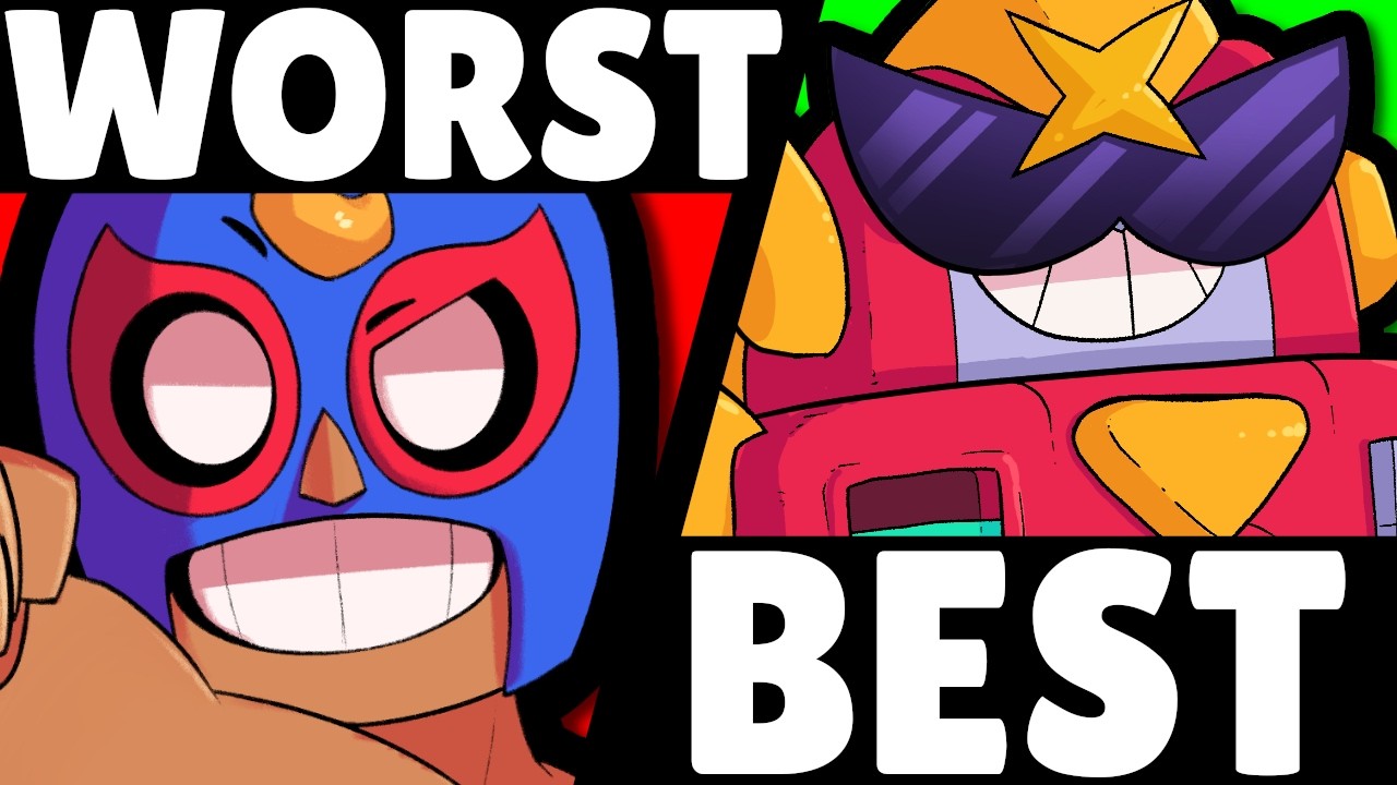 (V52) The BEST & WORST Brawlers | Pro Tier List!