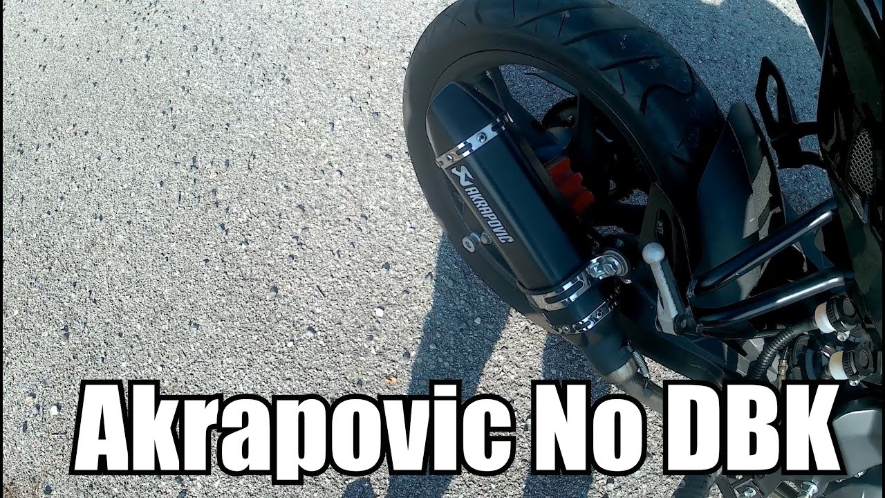 KEEWAY RKF 125 AKRAPOVIC NO DB KILLER PT.2