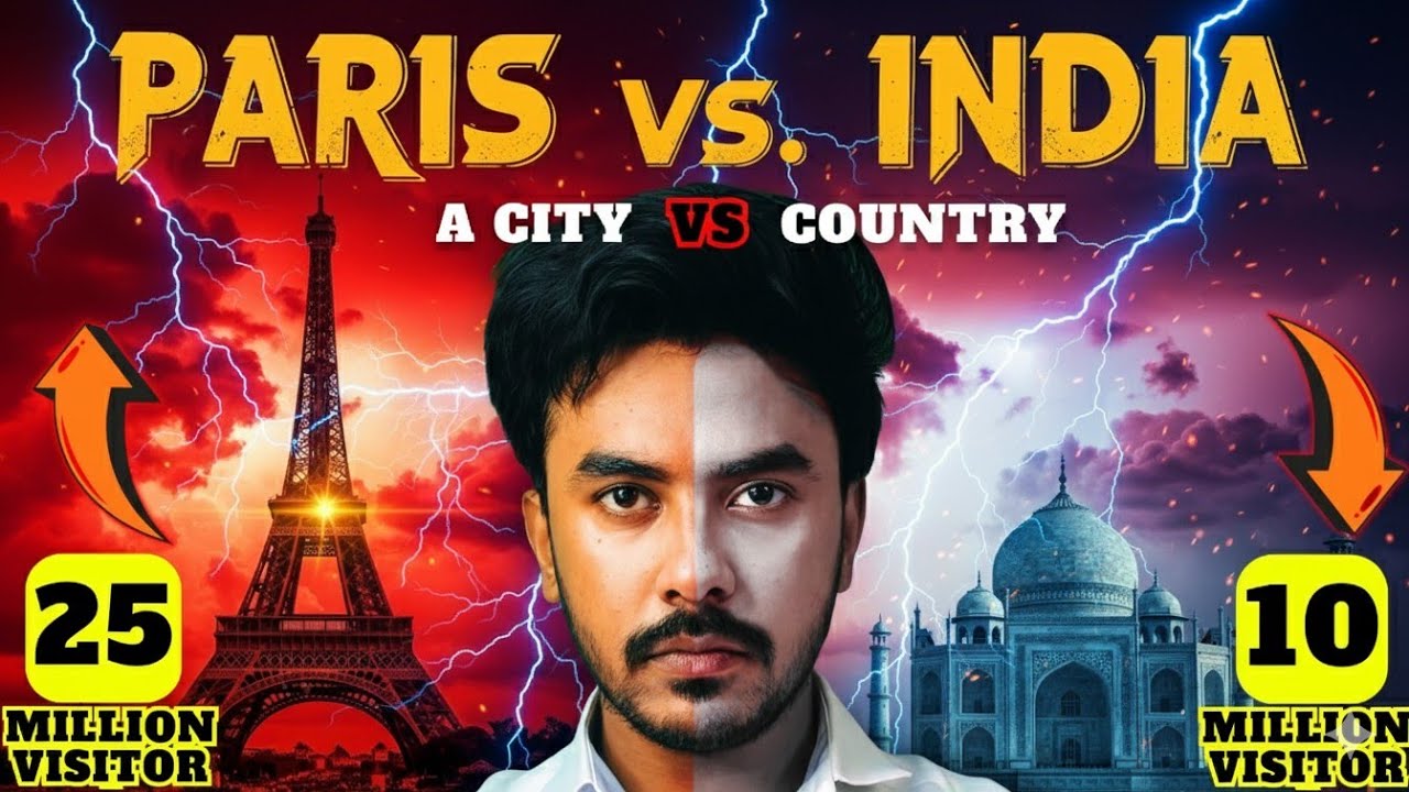 The Shocking Truth About India’s Tourism Industry | India Vs Paris Tourism