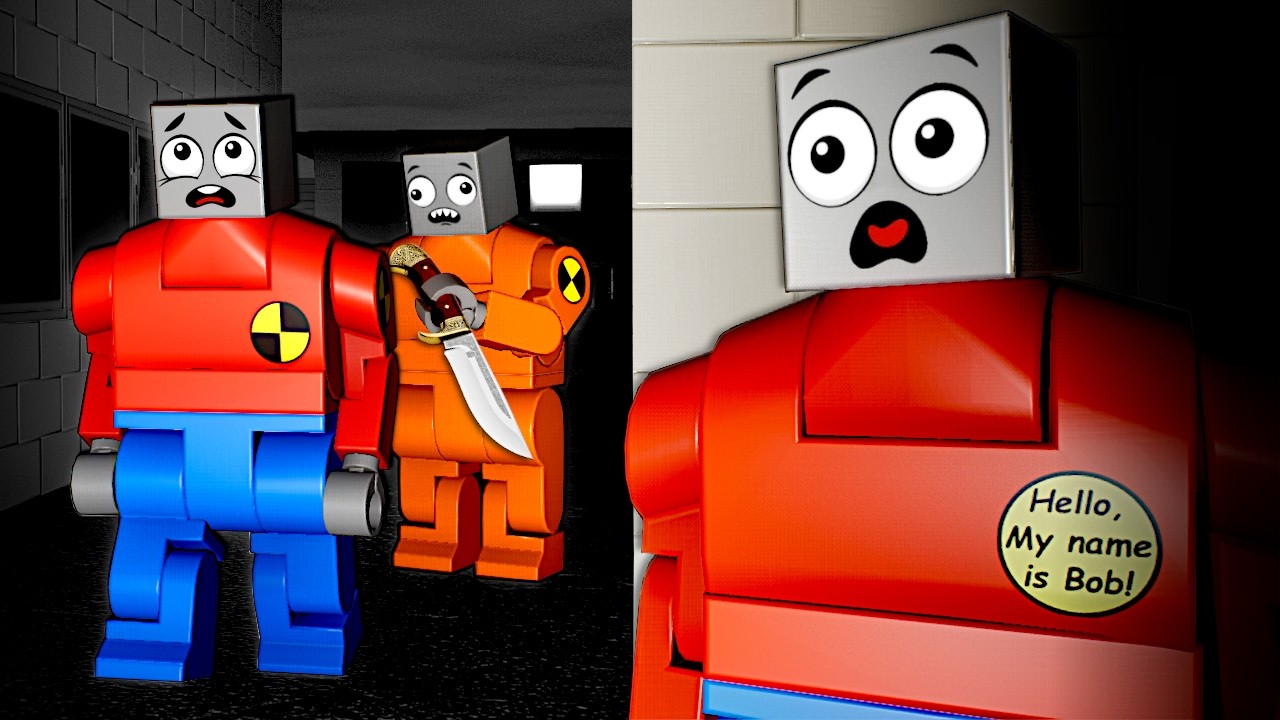 В Лего-Сити за мной охотится убийца! (Brick Rigs)