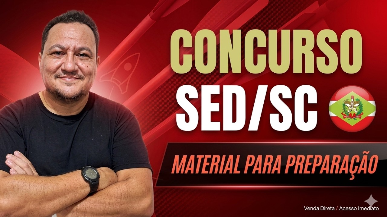 CONCURSO SED SC 2026 I BANCA FURB [Material e prepara&ccedil;&atilde;o]