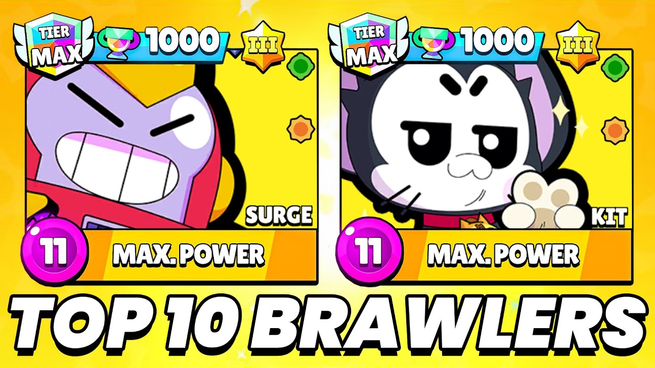 Top 10 Solo Showdown Brawlers!