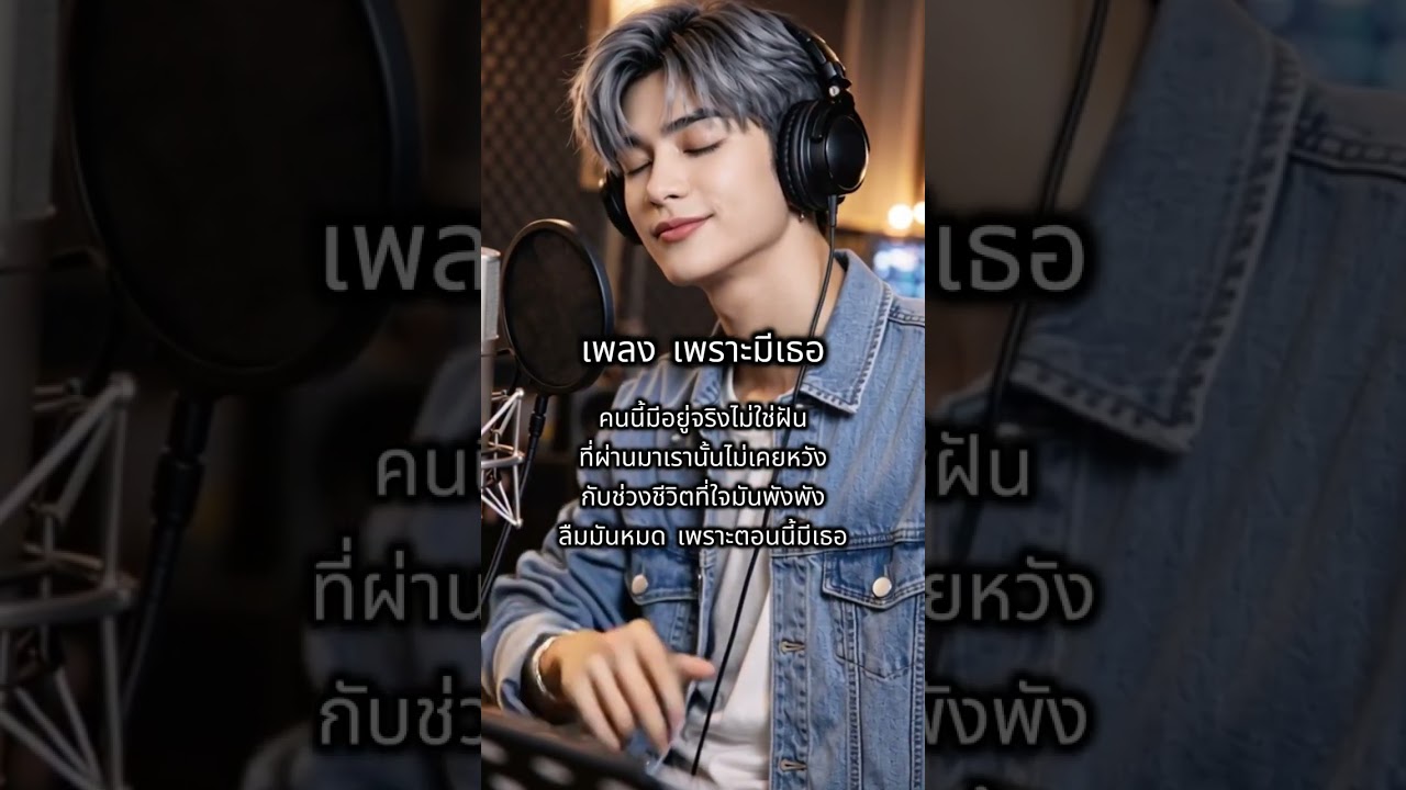 เพลงเพราะมีเธอ #kpop #เพลงใหม่ #เพลงดัง  #เพลงเพราะ
