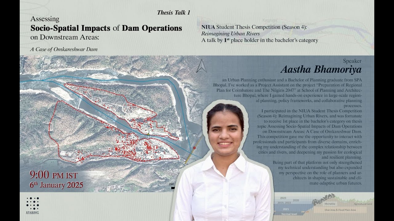 Award-Winning Planning Thesis | Socio-Spatial Impacts of Dam Operations - Omkareshwar