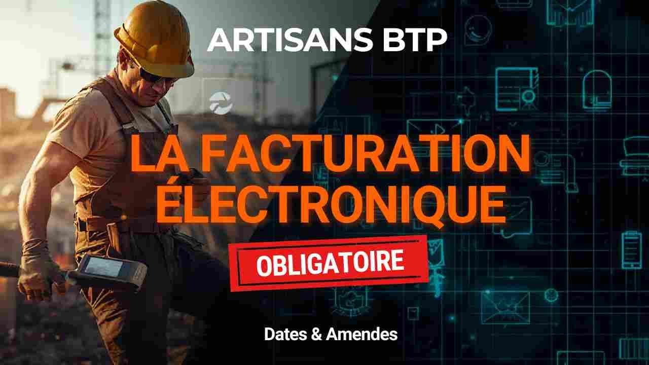 Artisans BTP : La facturation électronique devient OBLIGATOIRE (Dates & Amendes)