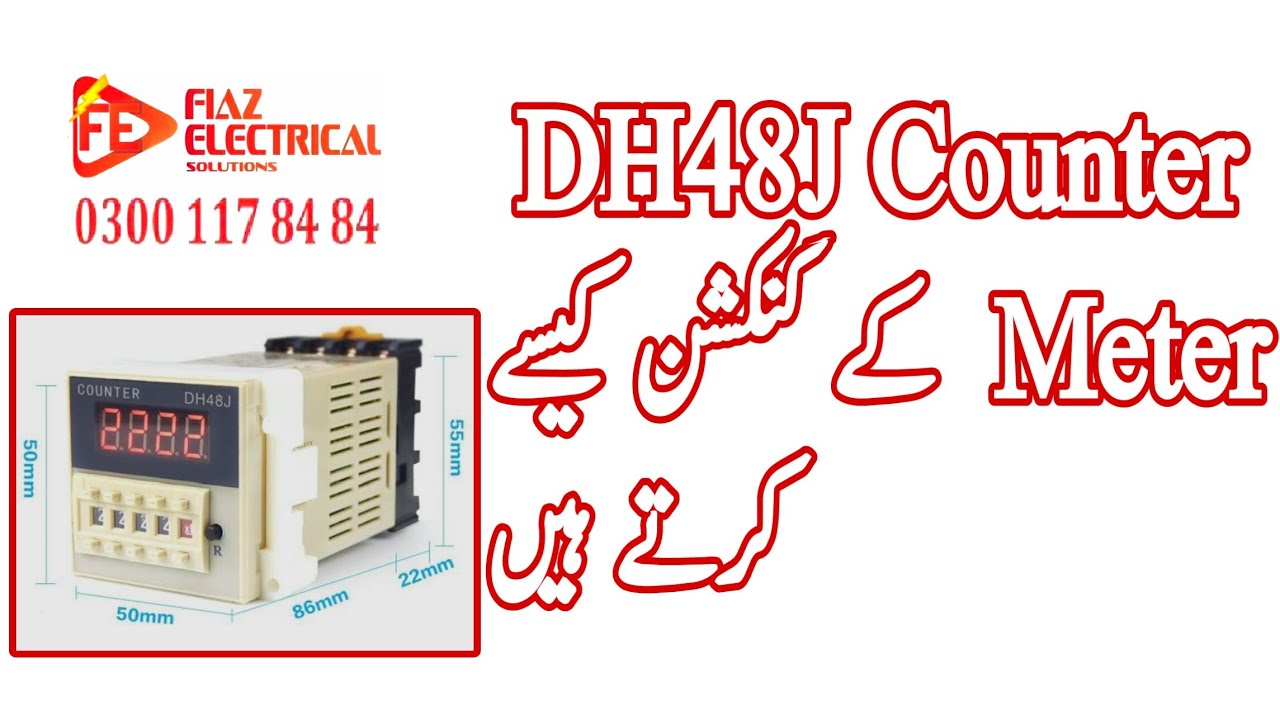 Dh48J Counter Meter/Winding Machine Counter Meter