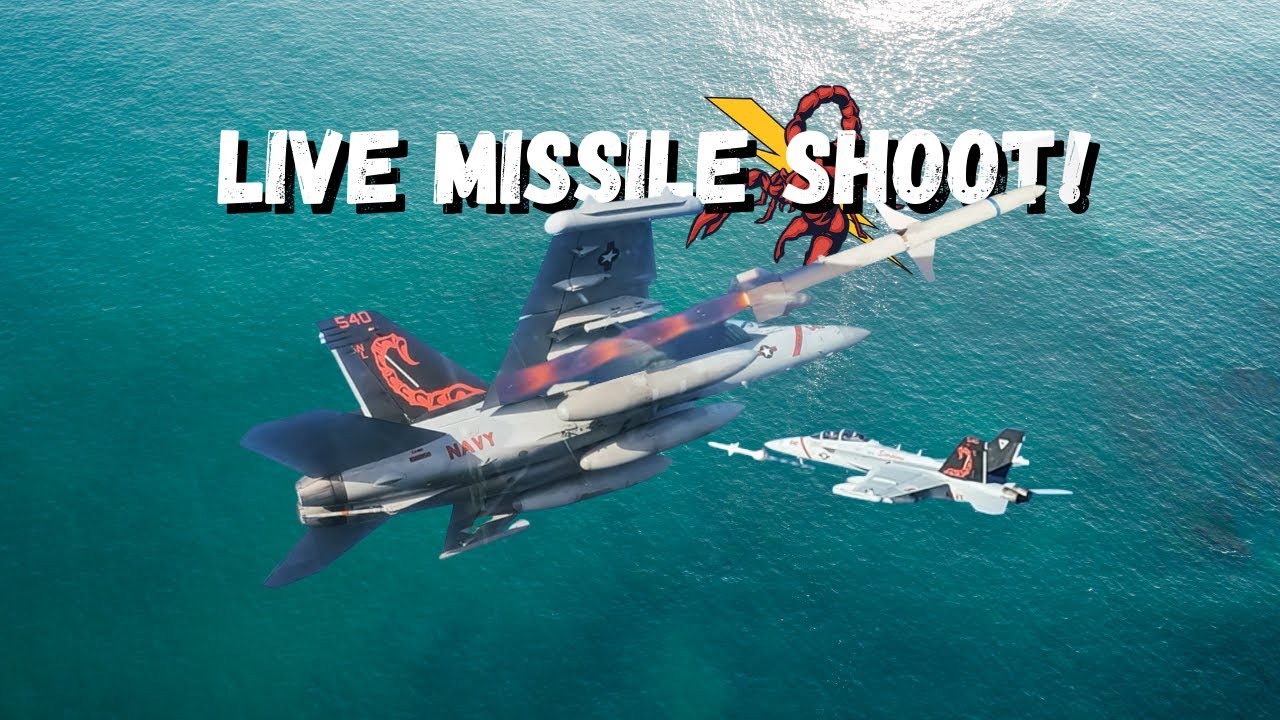 US NAVY Squadron | Live Missile Shoot
