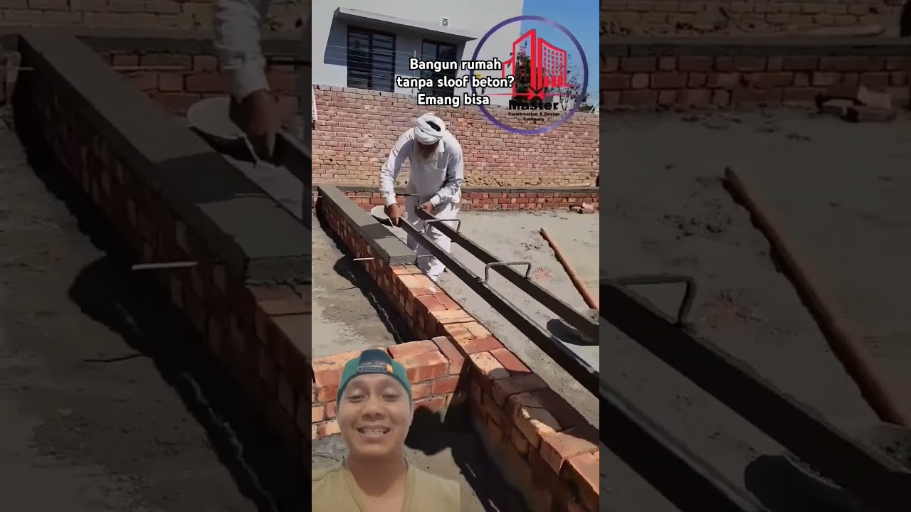 Bangun rumah tanpa sloof beton bertulang #bangunrumah #short