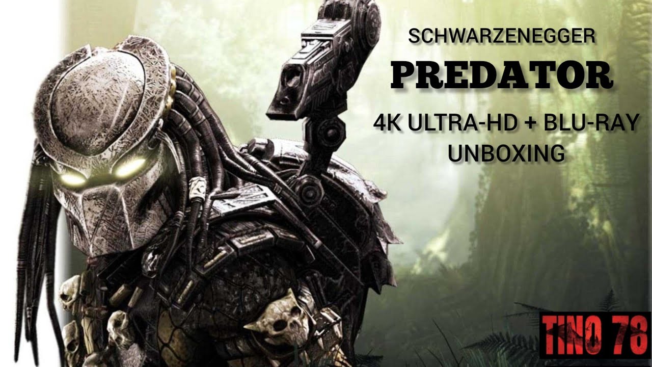 PREDATOR - 4K ULTRA-HD + BLU-RAY - UNBOXING 