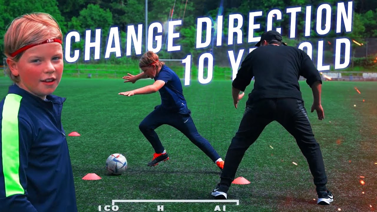 Body Feint & Change of Direction Training for 10-Year-Olds | First Session