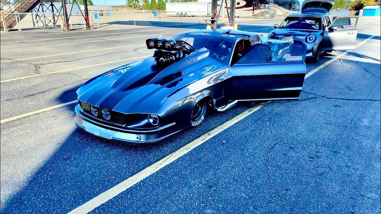 Тестируем Pro Mods на трассе Rockingham Dragway