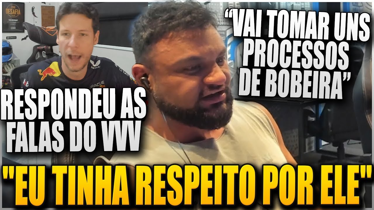 FER RESPONDE O VVV APÓS FALAS POLÊMICAS e MANDA A REAL DO SEU PONTO DE VISTA