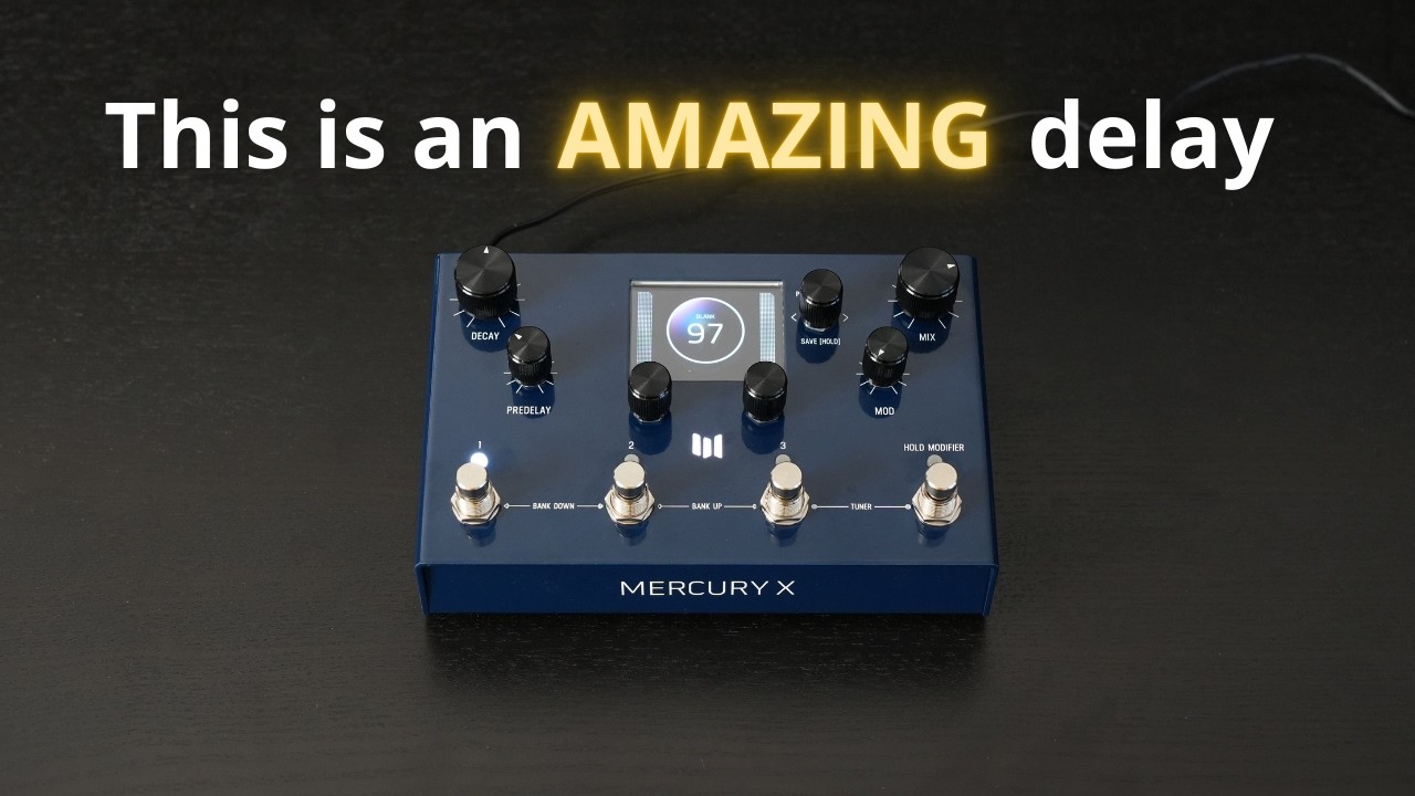 Meris Mercury X Delay Demo