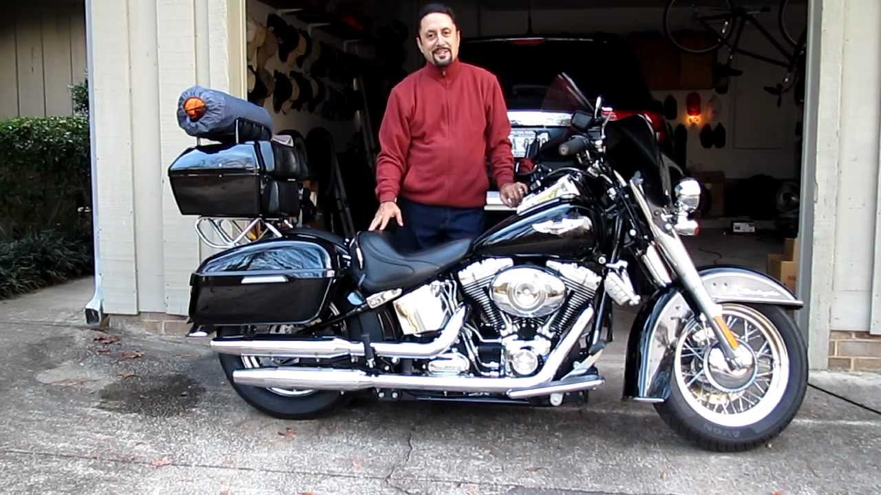Softail Deluxe Converted for Motorcycle CAMPING