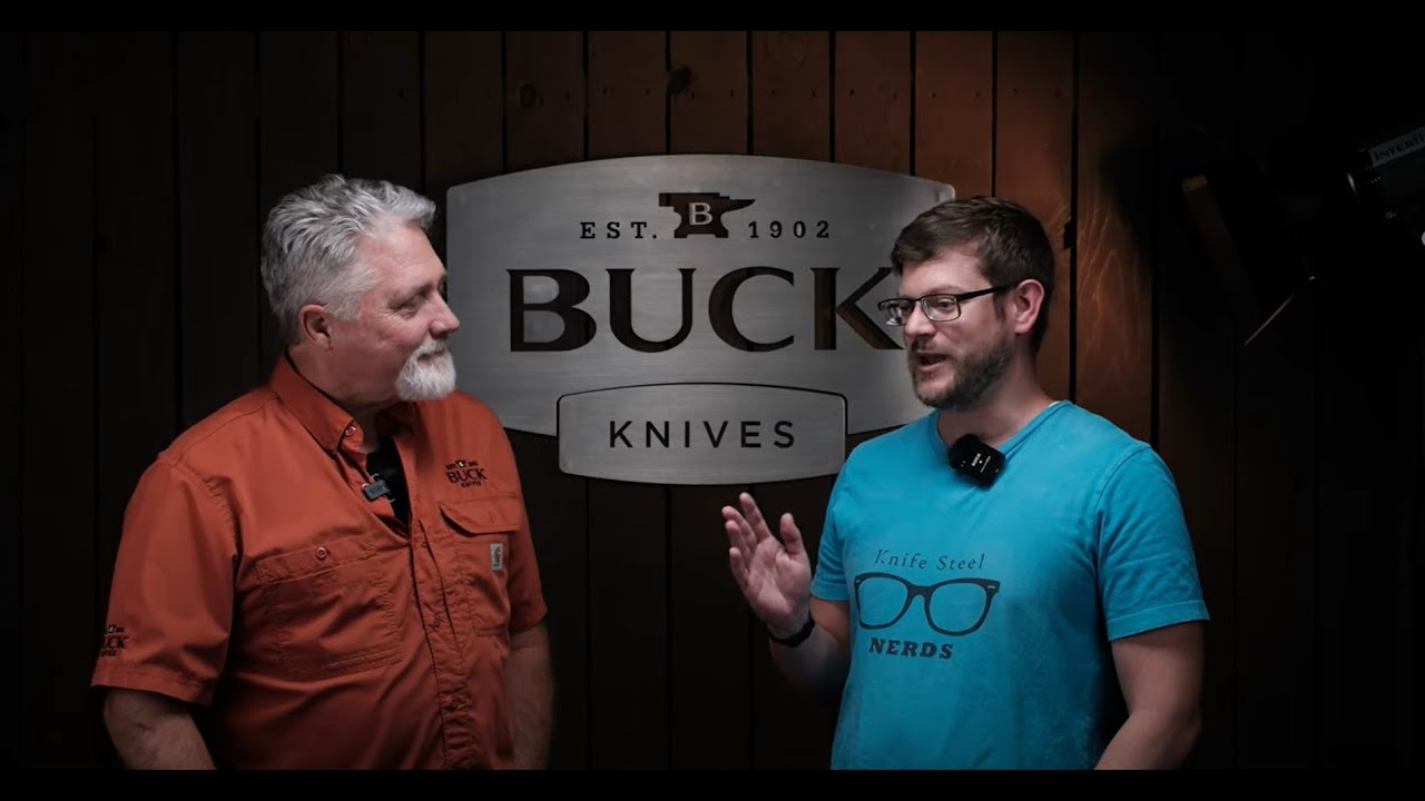 CJ Buck and Larrin Thomas Chat | MagnaCut, Knife Steel, Heat Treat, and More