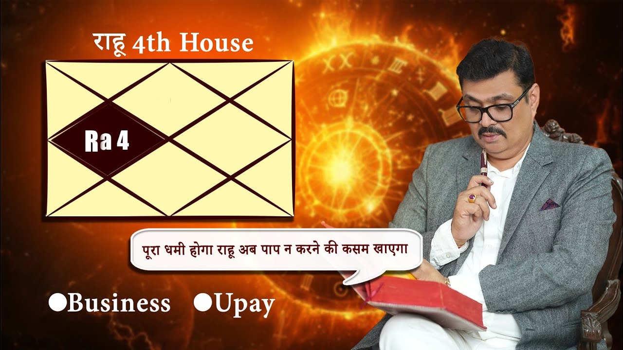 Rahu 4th house In Lal Kitab | Rahu 4th Bhav Me Remedies | Astro Advice