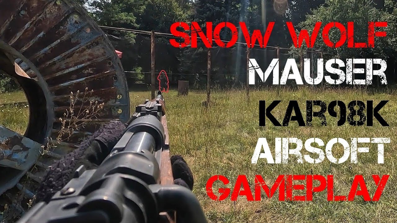 Adventues on the Field!/Snow Wolf Kar98k Mauser gameplay