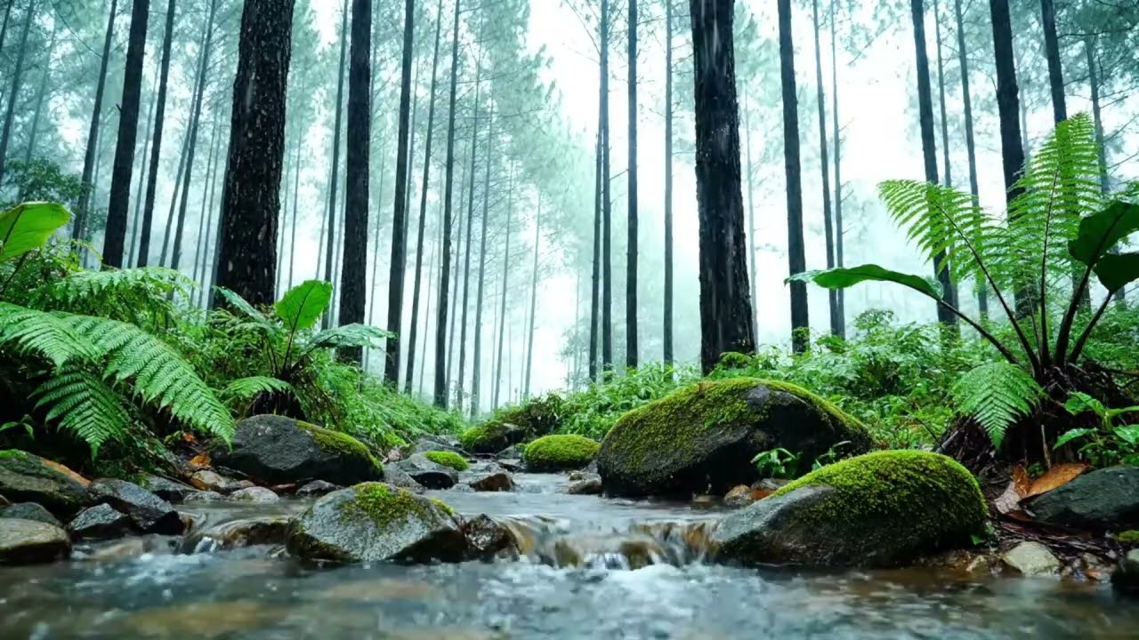 🔕 No Talking | Deep Rain ASMR for Sleep | Jungle Night Ambience 15/2.1