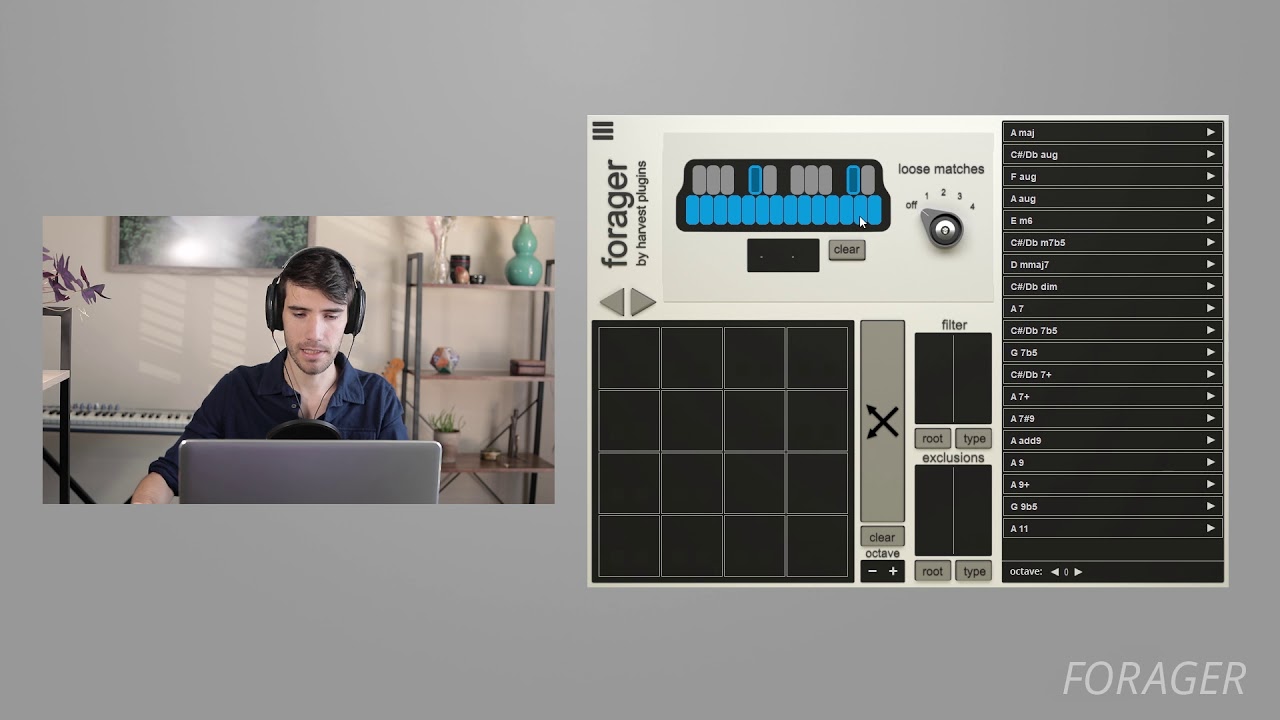 Forager 1.2.0 Overview - Explore Chords and Generate Progressions