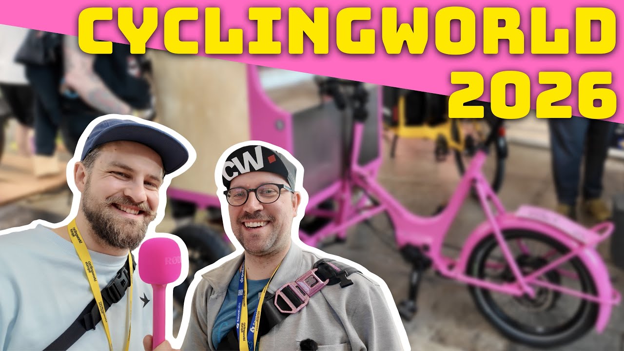NEUHEITEN der Cyclingworld 2026: Flachsanh&auml;nger, Super-Steckachse und tolle Lastenr&auml;der