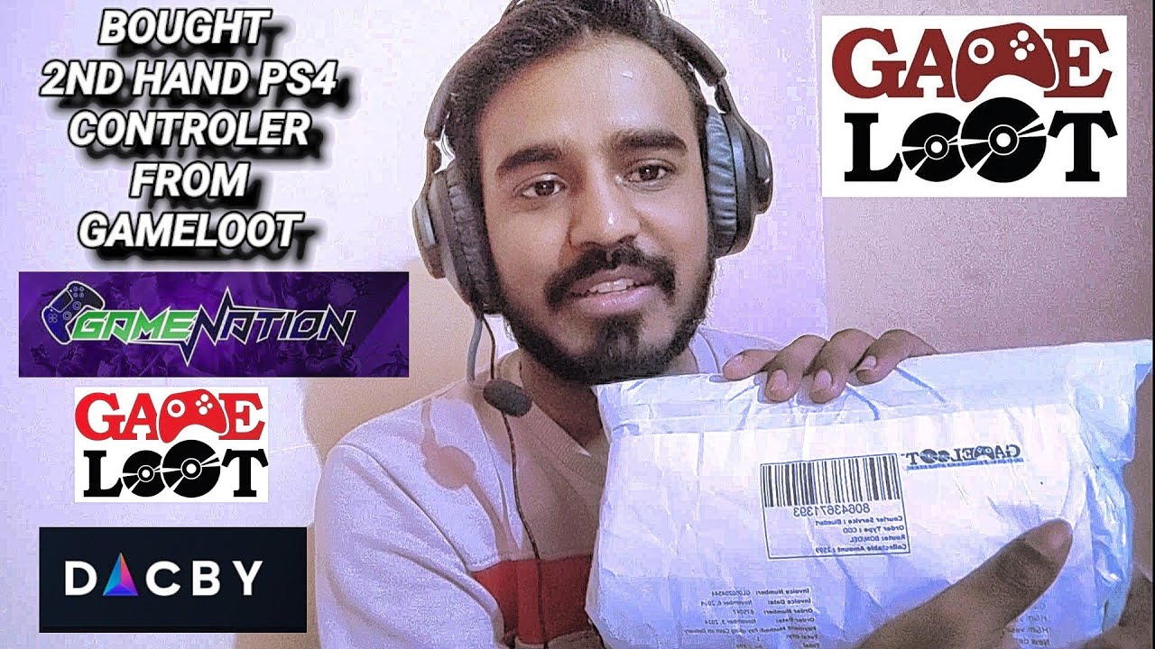 BOUGHT 2ND HAND PS4 CONTROLER FROM  GAMELOOT UNBOXING & GAMENATION GAMELOOT & DACBY DEEP WALKTHROUGH