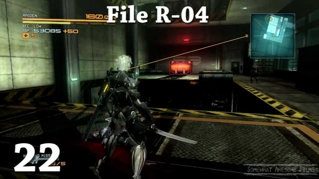 Metal Gear Rising Revengeance Все 30 мест левой руки. Большой поклонник левшей.